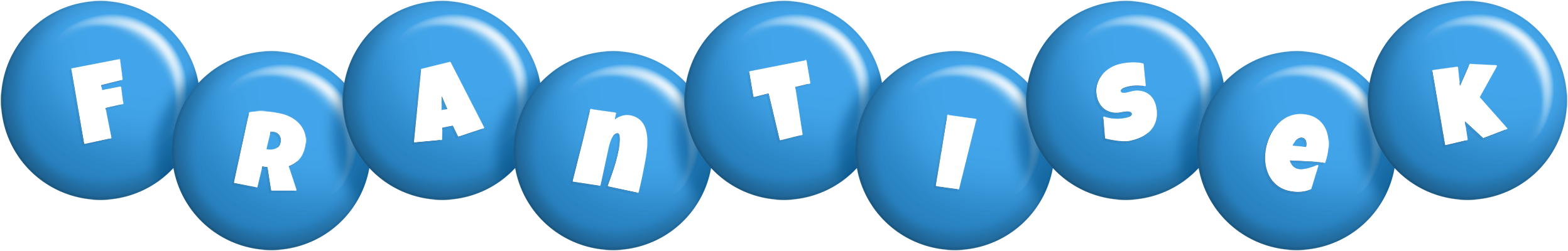 Frantisek candy-blue logo