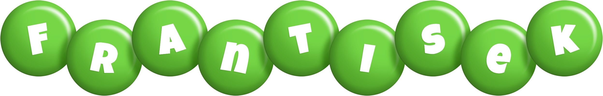 Frantisek candy-green logo