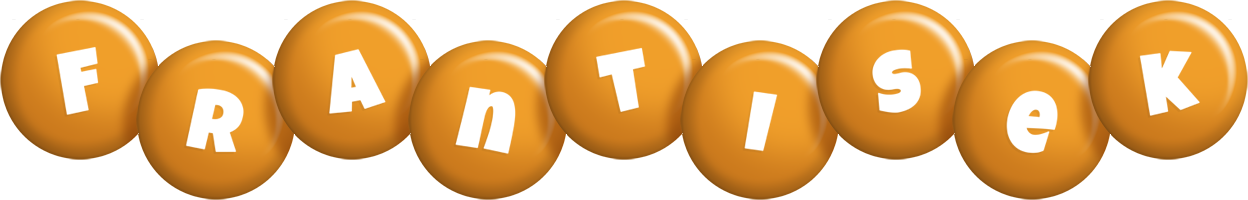 Frantisek candy-orange logo