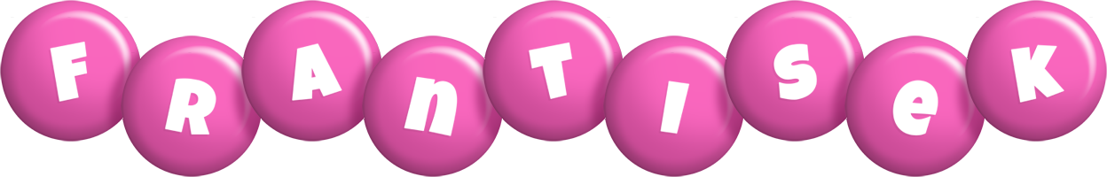 Frantisek candy-pink logo