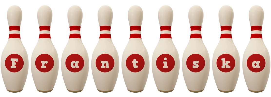 Frantiska bowling-pin logo