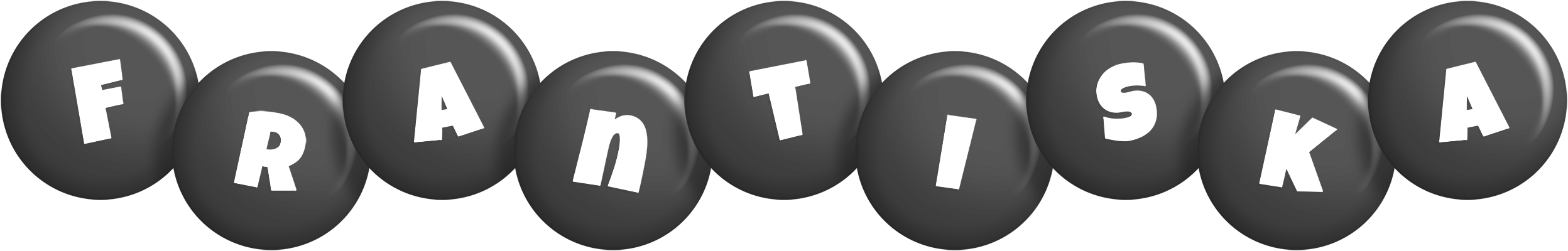Frantiska candy-black logo