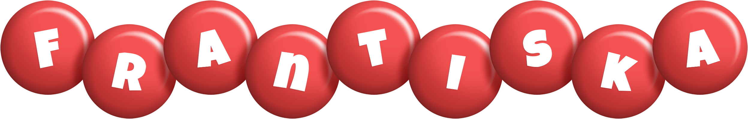 Frantiska candy-red logo