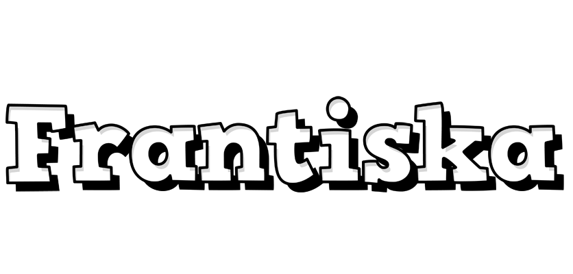 Frantiska snowing logo