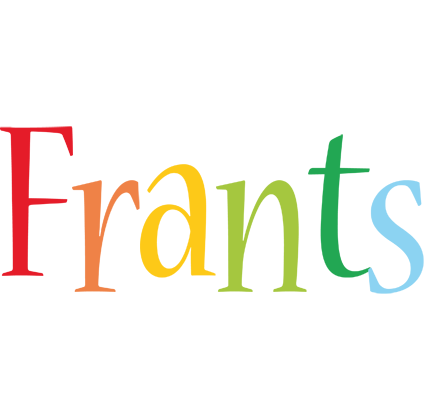 Frants birthday logo