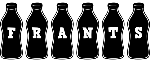 Frants bottle logo