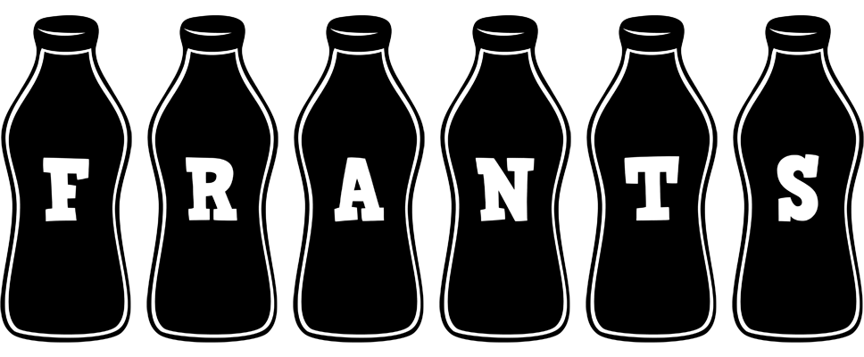 Frants bottle logo