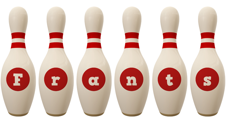 Frants bowling-pin logo