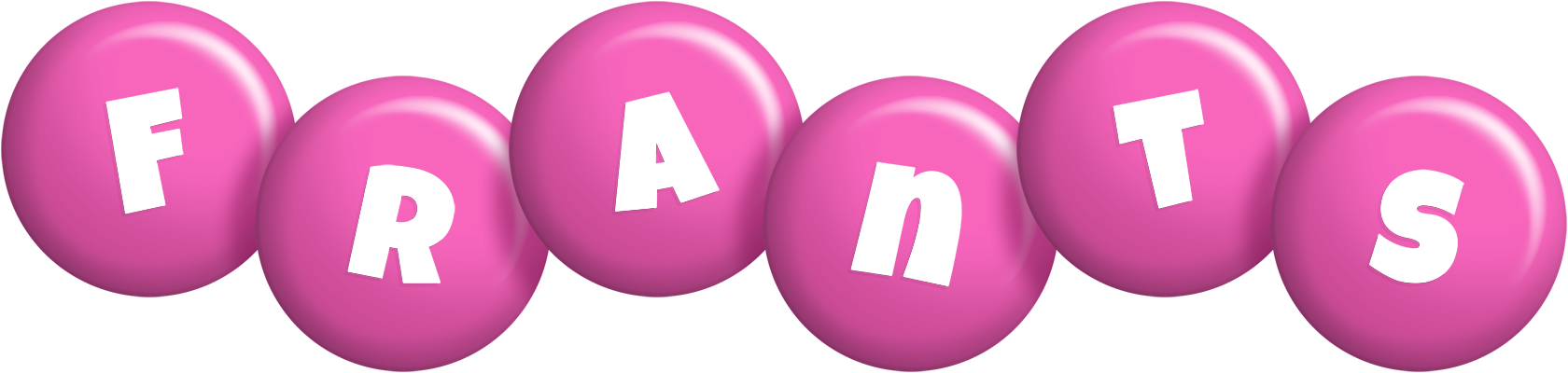 Frants candy-pink logo