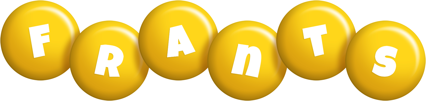 Frants candy-yellow logo