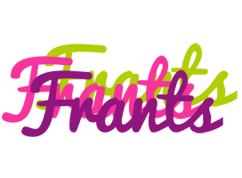 Frants flowers logo