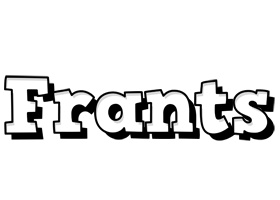 Frants snowing logo