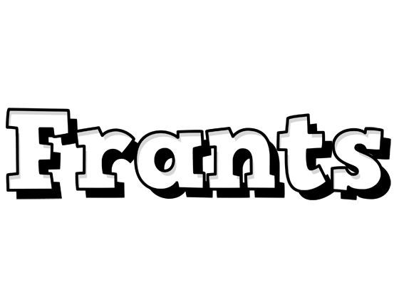 Frants snowing logo