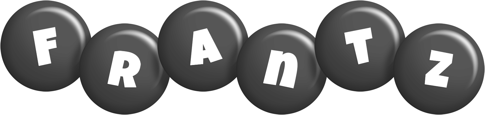 Frantz candy-black logo