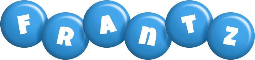 Frantz candy-blue logo