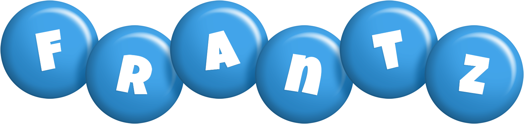Frantz candy-blue logo