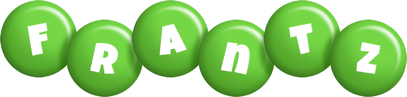 Frantz candy-green logo