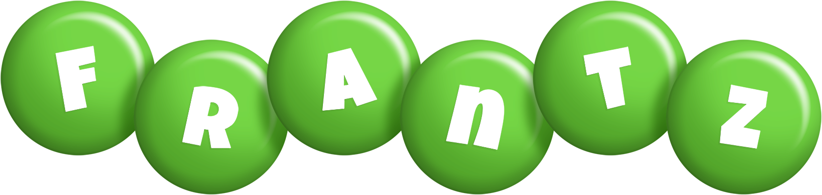 Frantz candy-green logo