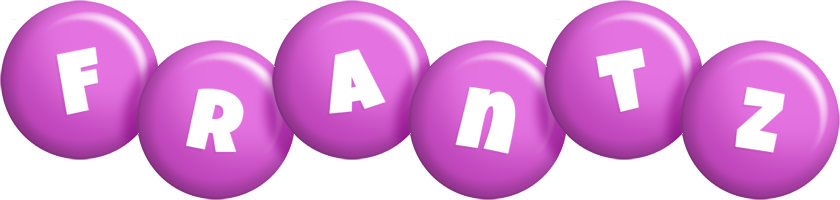 Frantz candy-purple logo