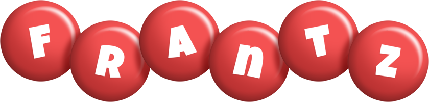 Frantz candy-red logo