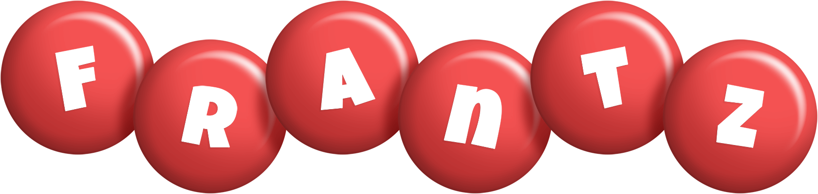 Frantz candy-red logo