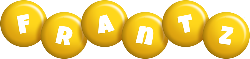 Frantz candy-yellow logo