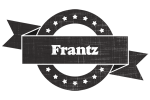 Frantz grunge logo