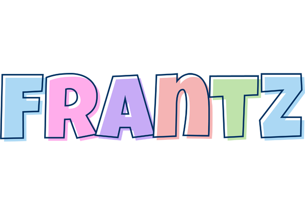Frantz pastel logo