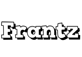 Frantz snowing logo