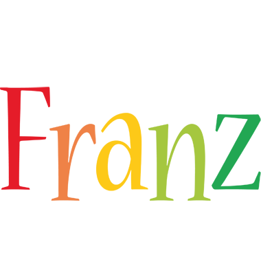 Franz birthday logo