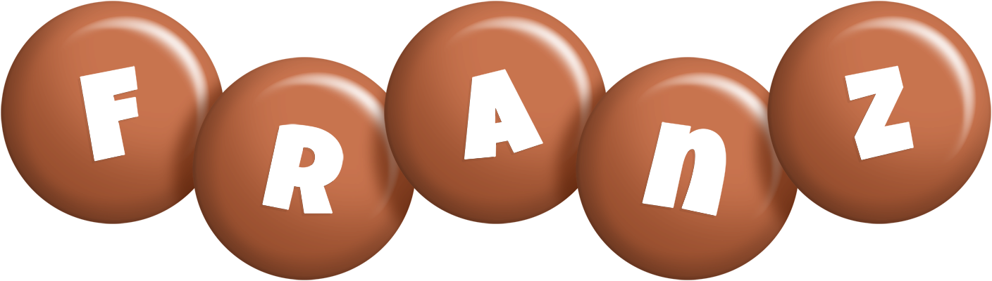 Franz candy-brown logo