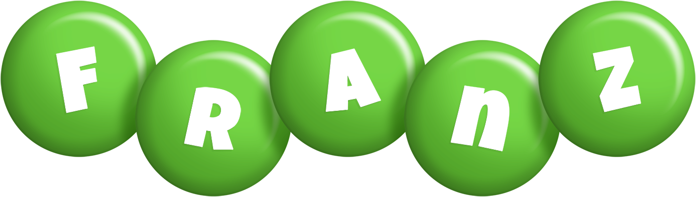 Franz candy-green logo