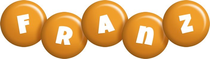 Franz candy-orange logo
