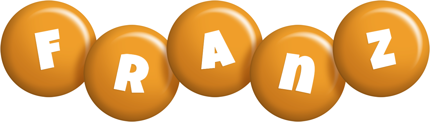 Franz candy-orange logo