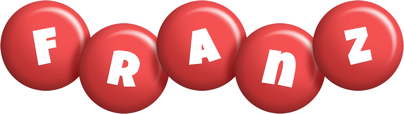 Franz candy-red logo
