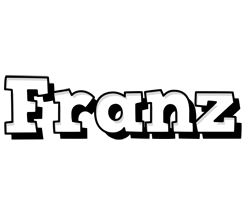 Franz snowing logo