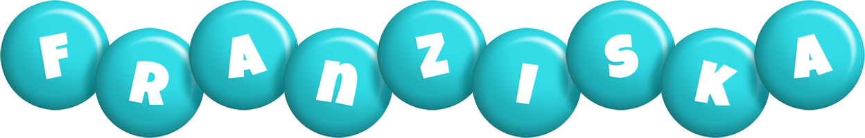 Franziska candy-azur logo