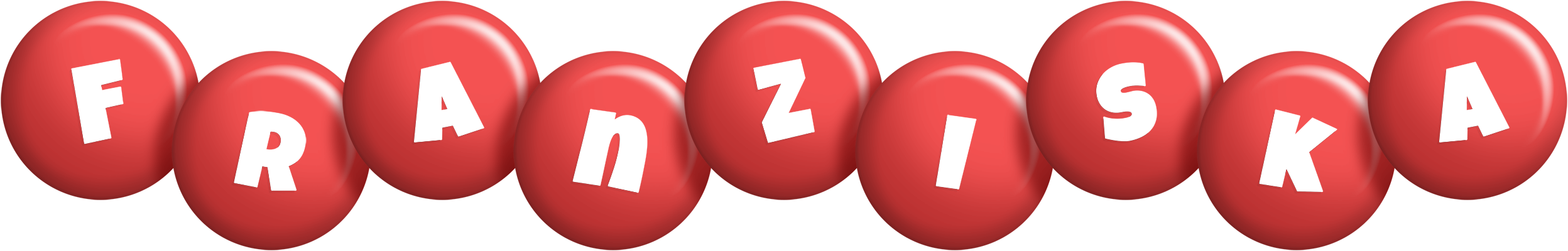 Franziska candy-red logo