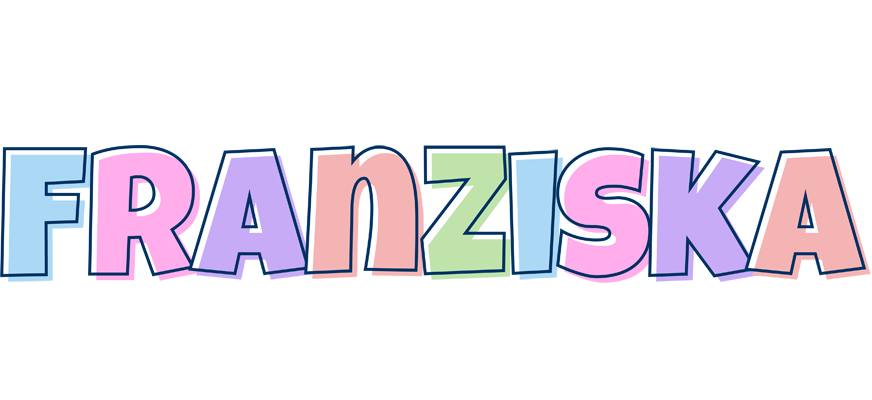 Franziska pastel logo