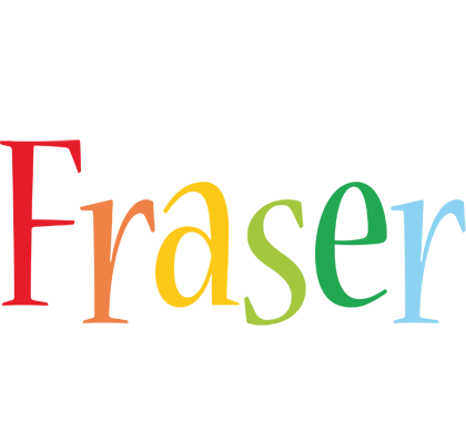 Fraser birthday logo
