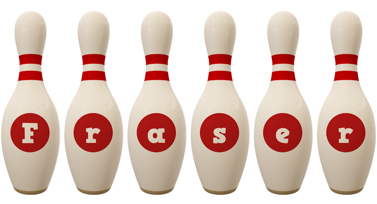 Fraser bowling-pin logo