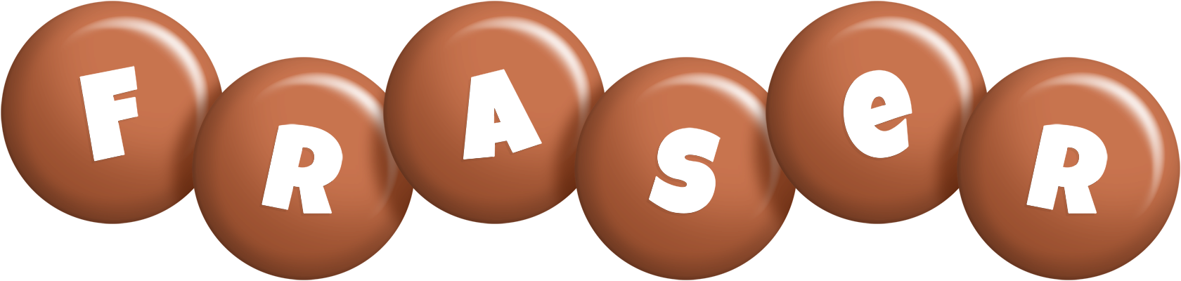 Fraser candy-brown logo