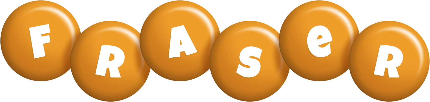 Fraser candy-orange logo