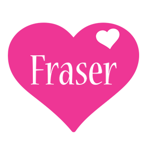 Fraser love-heart logo