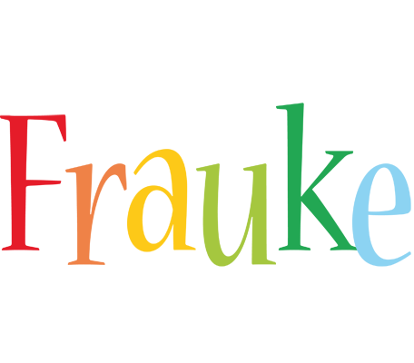 Frauke birthday logo