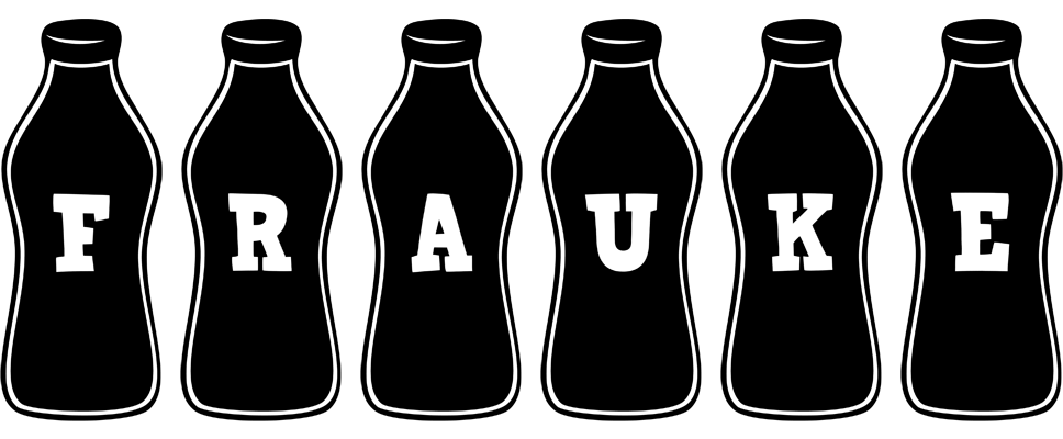 Frauke bottle logo