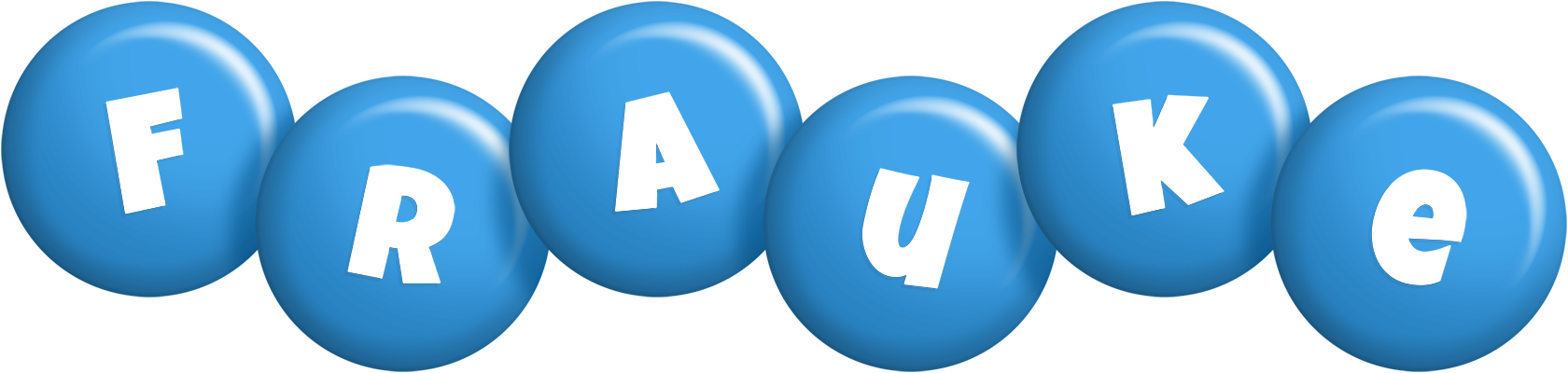Frauke candy-blue logo