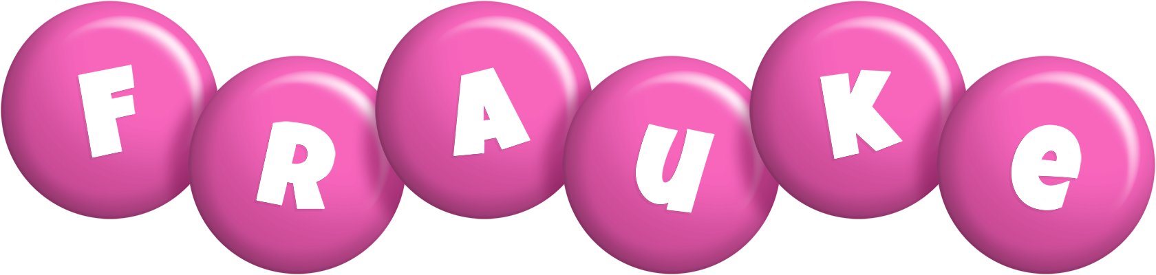Frauke candy-pink logo