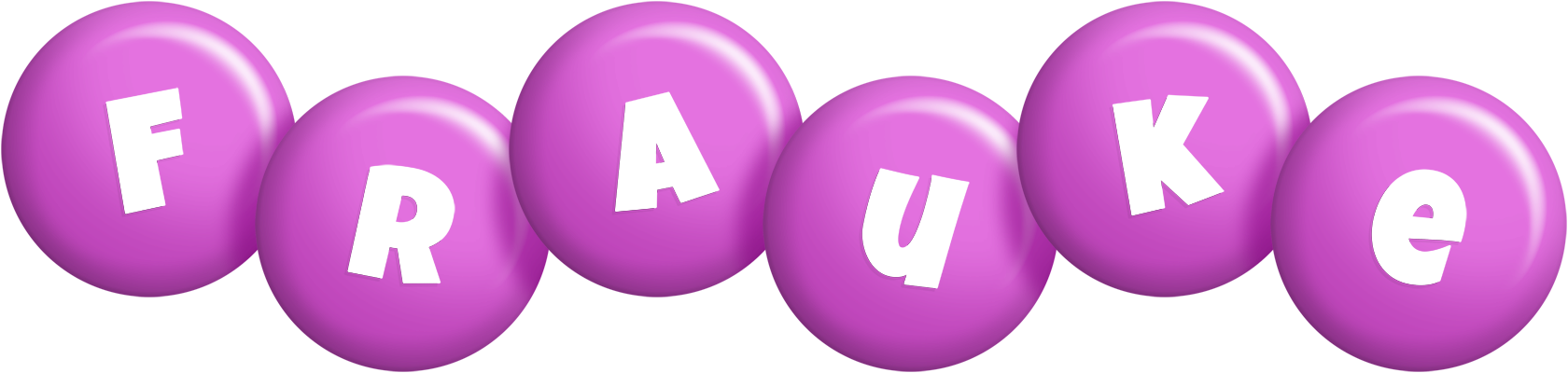 Frauke candy-purple logo