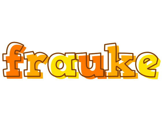 Frauke desert logo